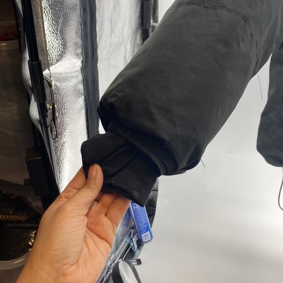 Wantdo black fleece lined ski jacket snowboard water wind resistant size XXL - Picture 9 of 11